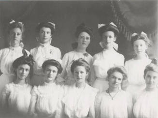Ten Future Teachers of Arizona Territory Enrolled in Normal School Class of 1903