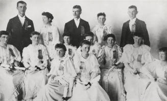 Fourteen Students of 1894 Class Pose for Graduation Photo