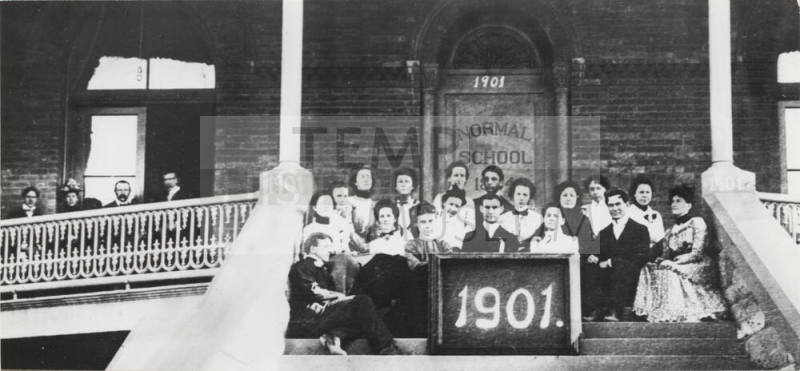 "The Graduating Class of 1901 Called Themselves the "Naughty Ones"