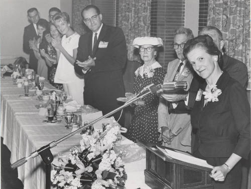 A.S.U. Alumni Association Honors Mr. & Mrs. Robert Krause for Long Service