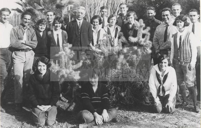 The 1923 Long Standing Cactus Walking Club on Campus