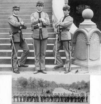 Three Officers and Cadets of 1899 Arizona Territorial Normal School