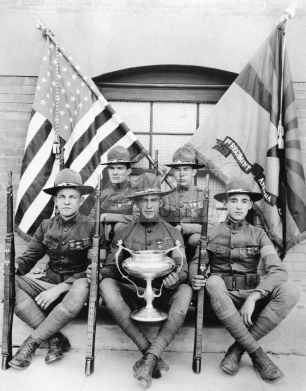 Tempe Normal School Cadet Company Championship Rifle Team 1920-21