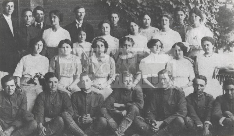 The Editorial Staff of the Tempe Nomal Student 1911-1912