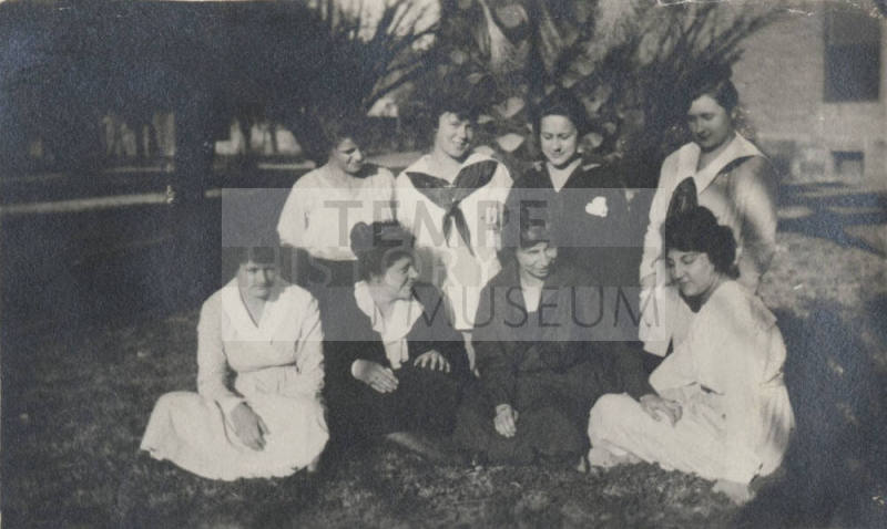 Group Photograph of Coeds