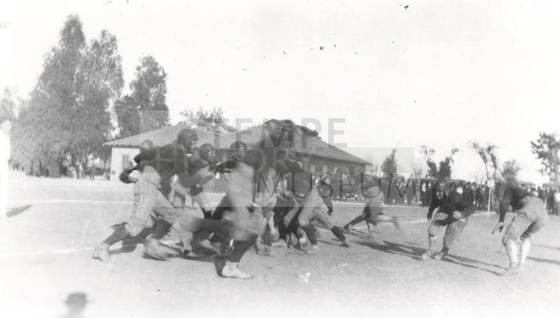 1923 Thanksgiving Day Football Game, Mesa Union High School Jackrabbits vs. the Normal School