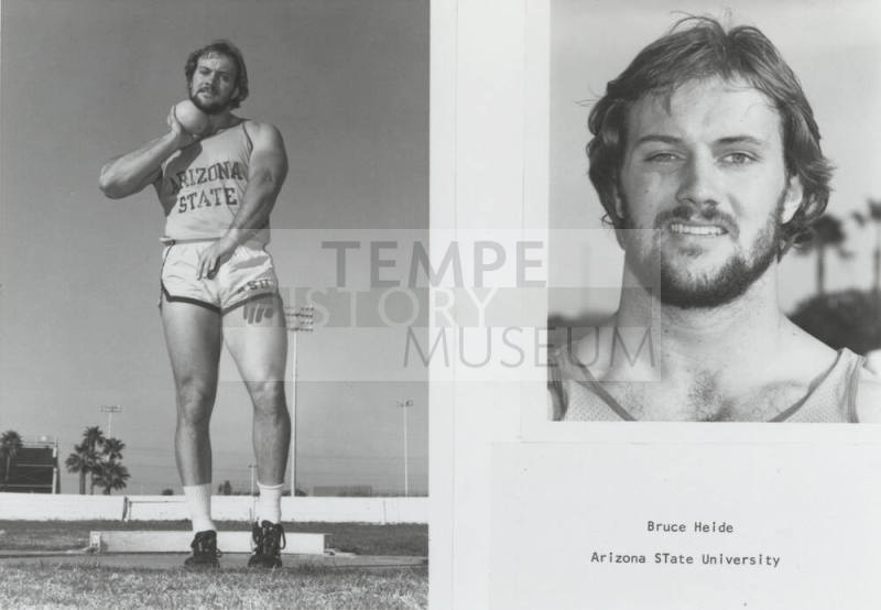 Bruce Heide, Shot Put Star