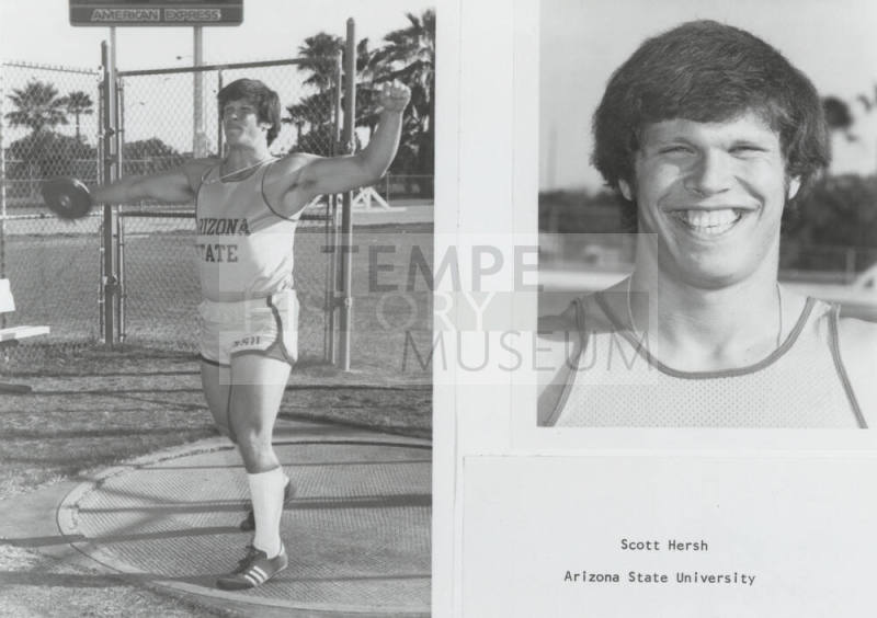 Scott Hersh, Discus Thrower for Arizona State University