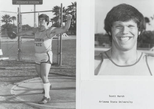 Scott Hersh, Discus Thrower for Arizona State University