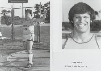 Scott Hersh, Discus Thrower for Arizona State University