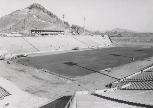 Finishing the Football Stadium