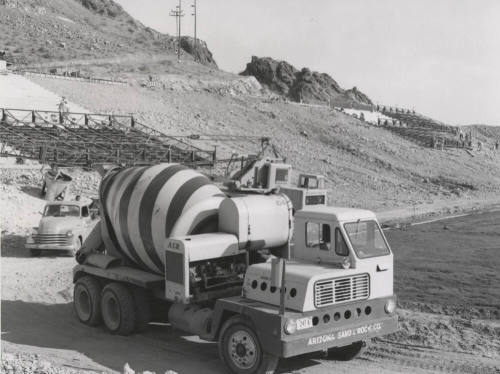 Sun Devil Stadium's Start of Construction in 1958