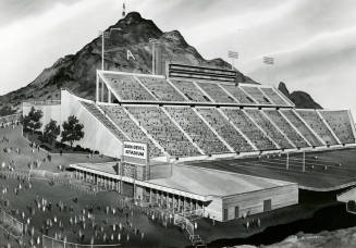 Concept of Sun Devil Stadium Entrance