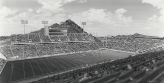 View of Sun Devil Stadium Diorama