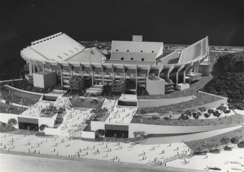 Concept Diorama of Sun Devil Stadium
