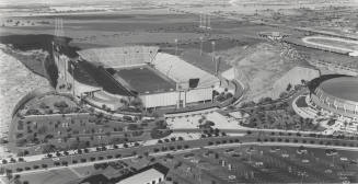Overview of Sun Devil Stadium Diorama