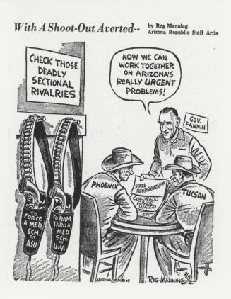 Cartoon on Medical School Location