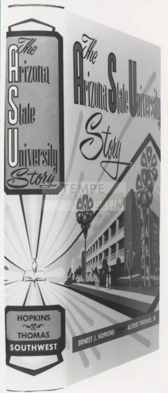 Front Cover for Book "The Arizona State University Story"