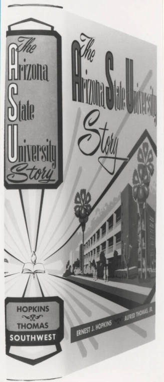 Front Cover for Book "The Arizona State University Story"