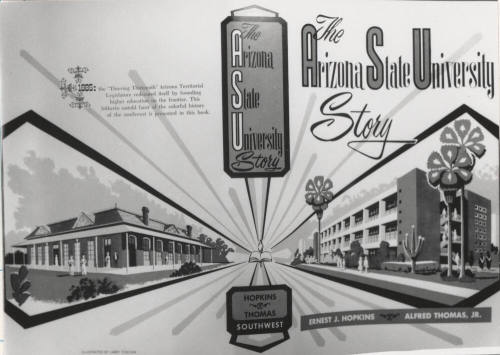 Back Cover for Book "The Arizona State University Story"