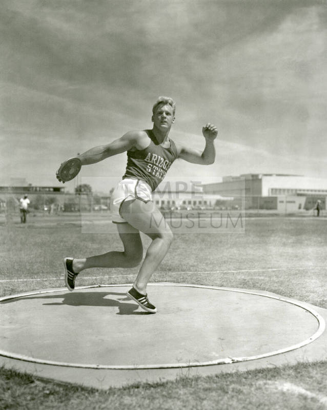 Arizona State Athlete Ready to Throw Discus