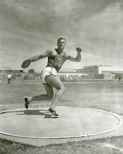 Arizona State Athlete Ready to Throw Discus