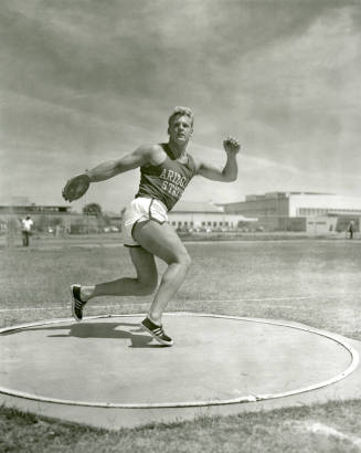 Arizona State Athlete Ready to Throw Discus