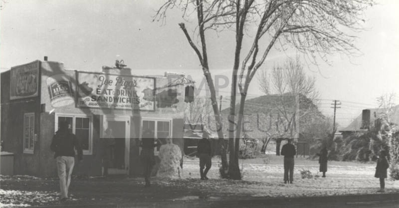 Joe Pigg's Restaurant at Corner of College and 8th Street