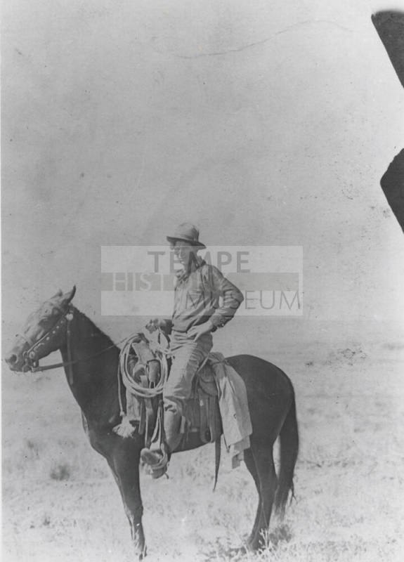 Cowboy on a Horse
