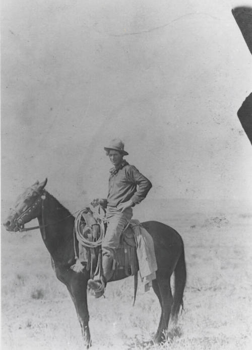 Cowboy on a Horse