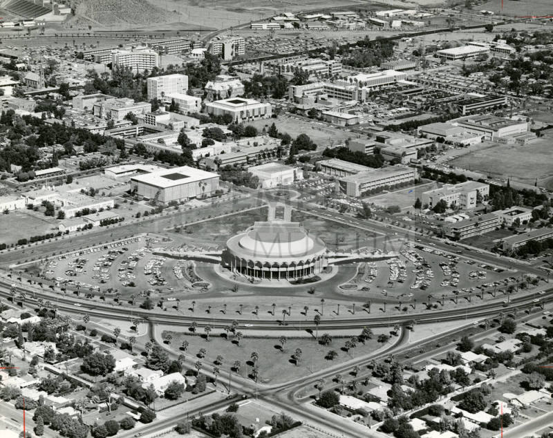 Aerial View of Grady Gammage Auditorium