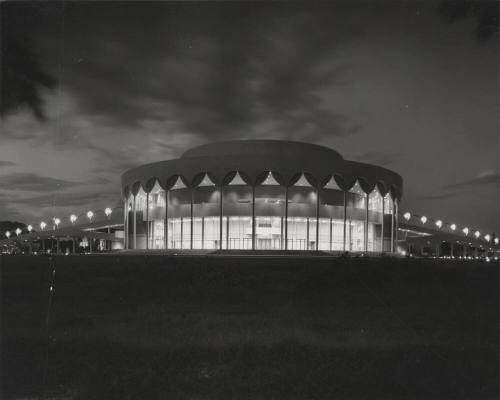 Night View of Grady Gammage Auditorium
