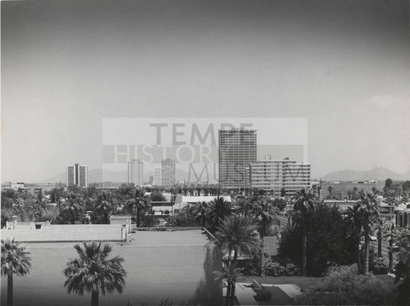 View of Phoenix, North Along Central