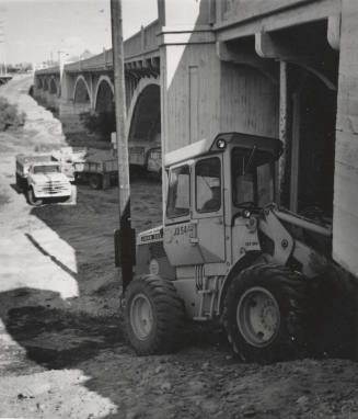 Dirt Refill at Tempe Bridge